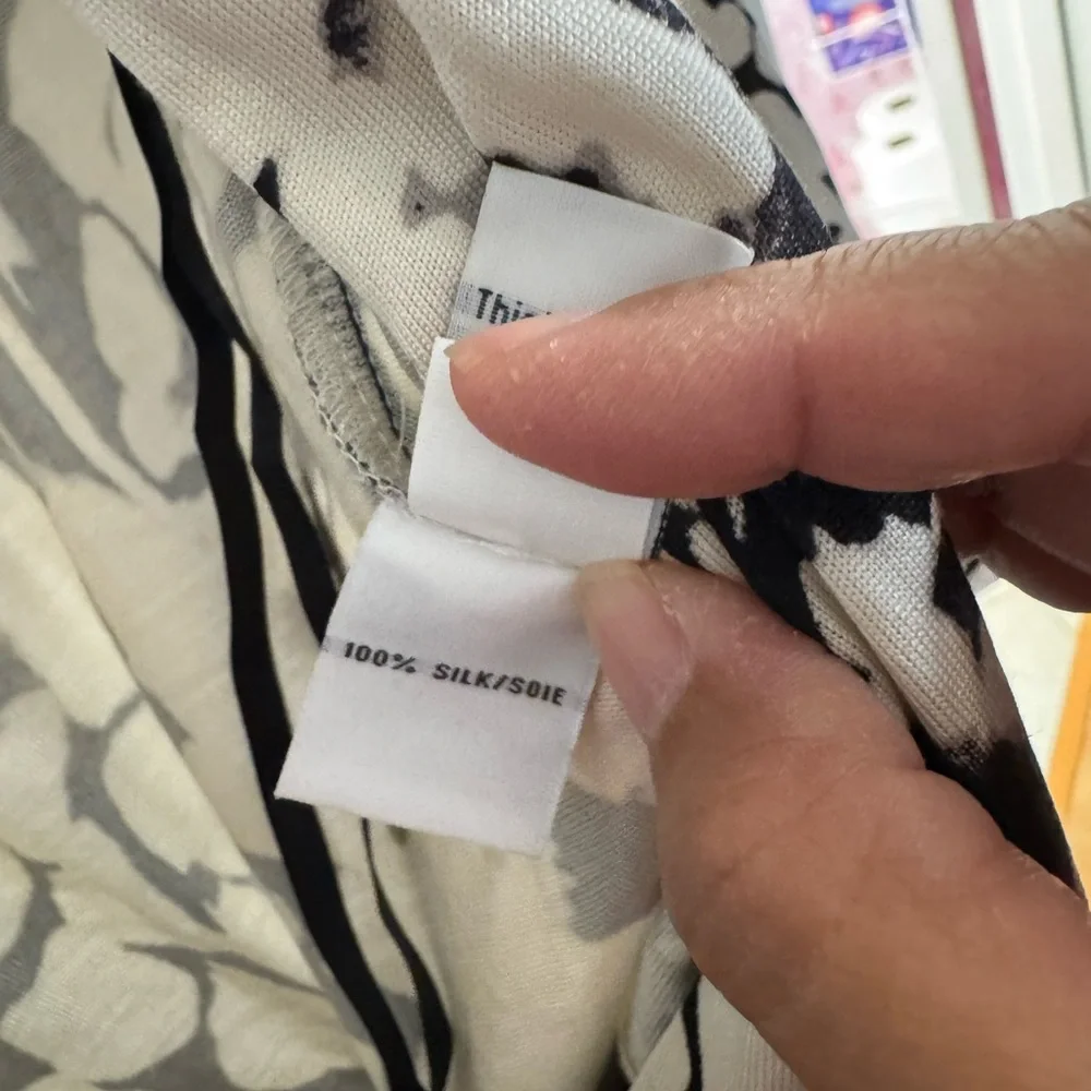 Diane Von Furstenberg Black and Cream Romper - Picture 8 of 10